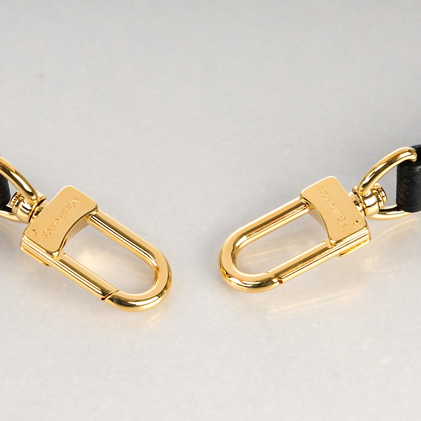 Calfskin Shoulder Strap Black