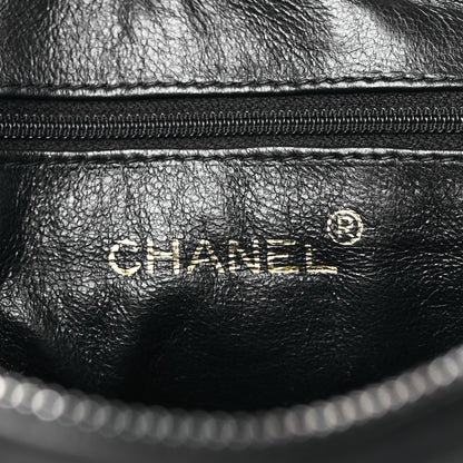 Chanel Lambskin Quilted Tassel Camera Case Black 5 of 10
