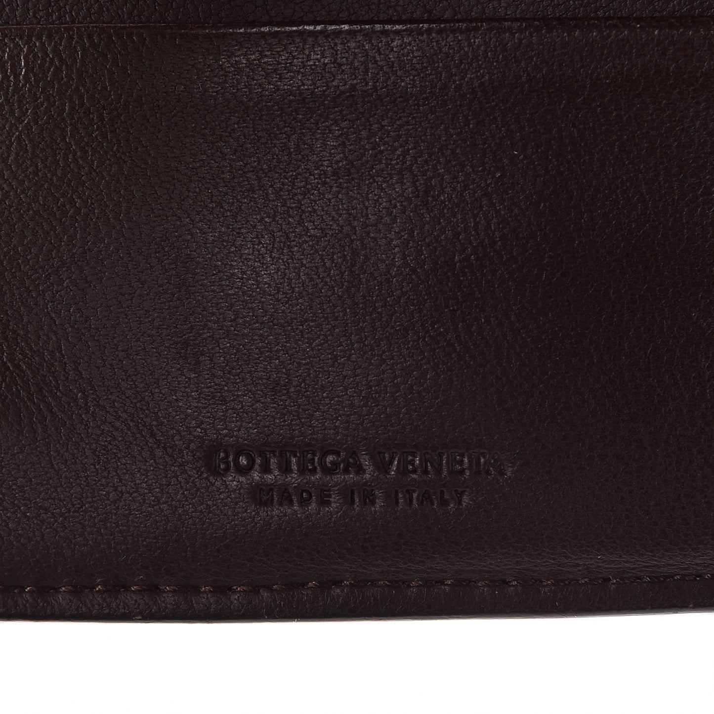 Nappa Intrecciato Continental Wallet Ebano