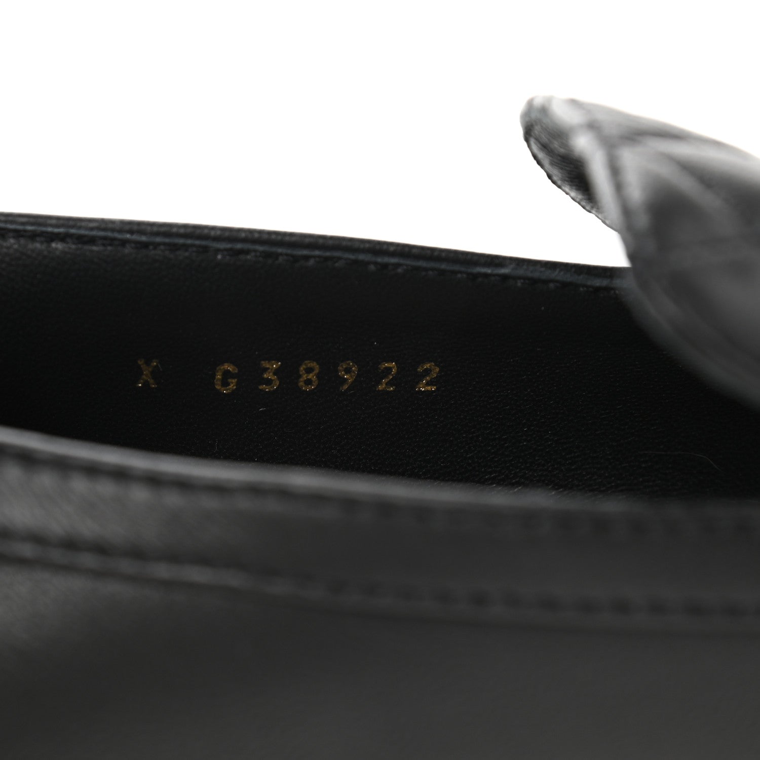 Chanel Lambskin Pearl Crystal Quilted CC Logo Jewelry Loafers 39 Black 7 of 8