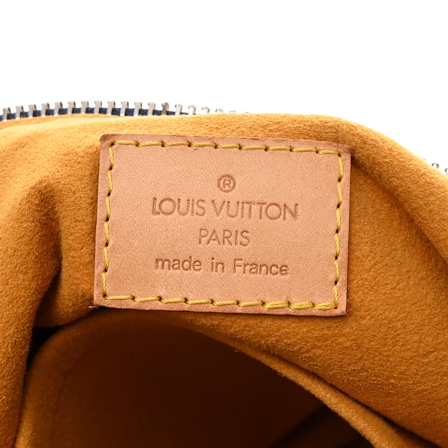 Louis Vuitton Monogram Denim Baggy PM Blue 6 of 9