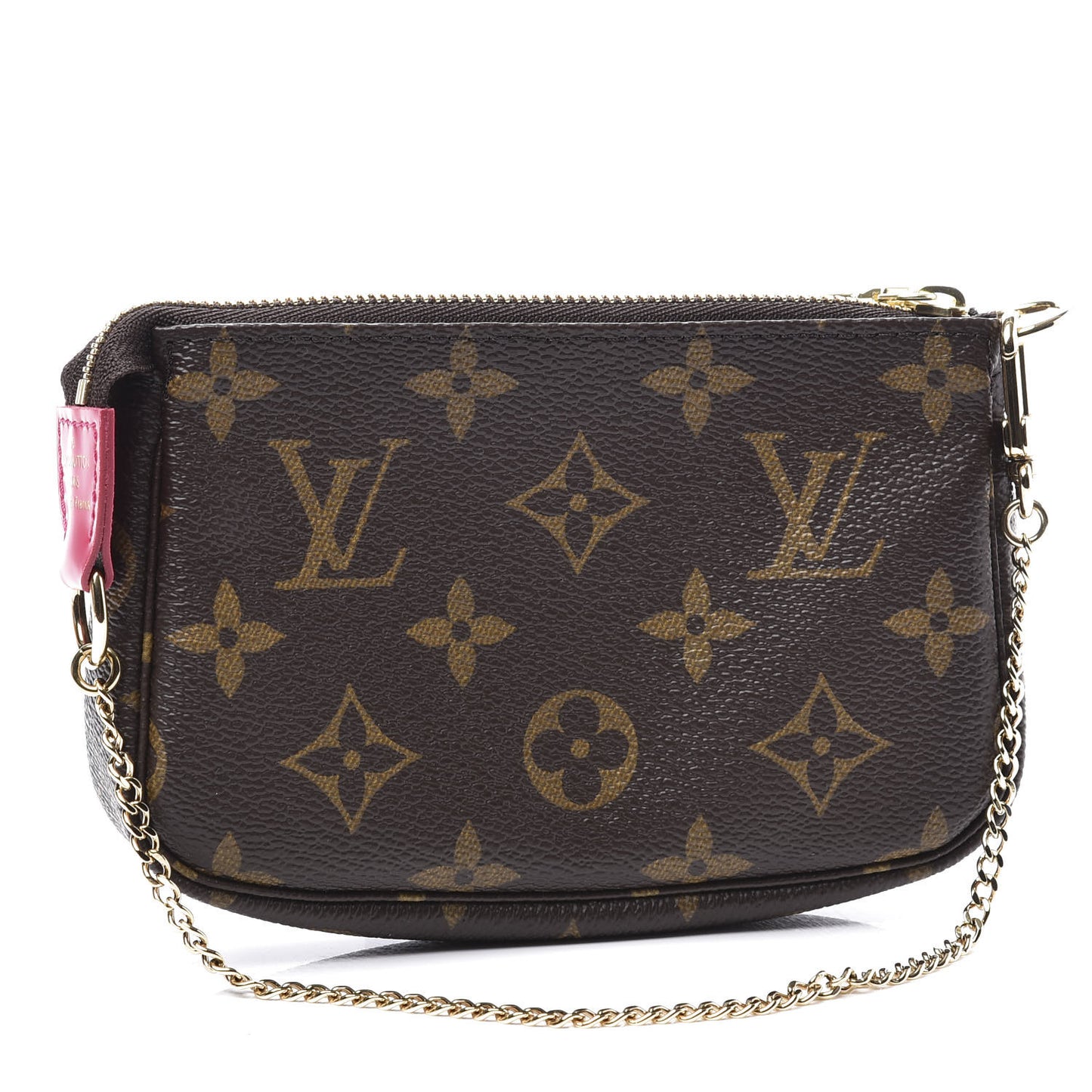 Monogram 2020 Christmas Animation Roller Coaster Mini Pochette Accessories Pivoine