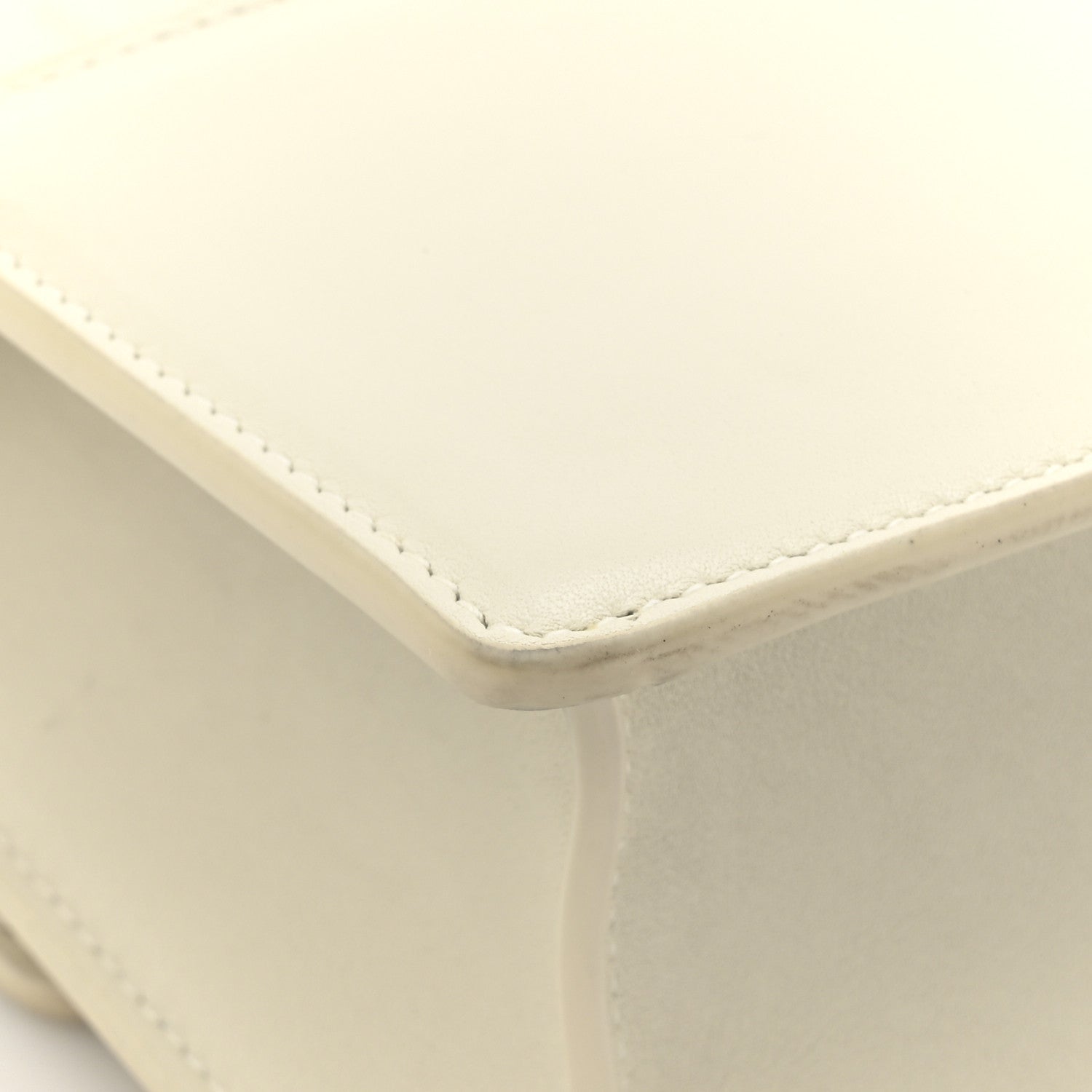Christian Dior Calfskin 30 Montaigne East West Chain Flap Bag Off White 14 of 14