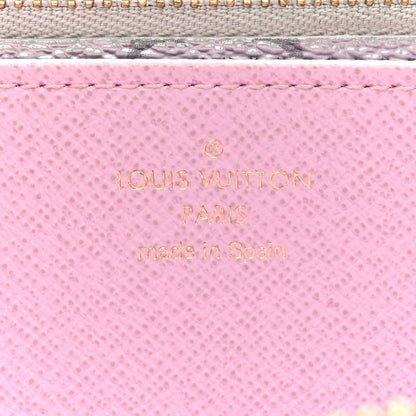 Louis Vuitton Metallic Monogram LV Garden Zippy Wallet Silver 7 of 10
