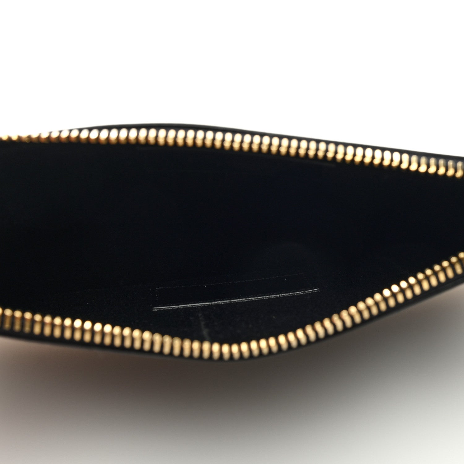 Saint Laurent Smooth Calfskin Zip Pouch Black 5 of 6