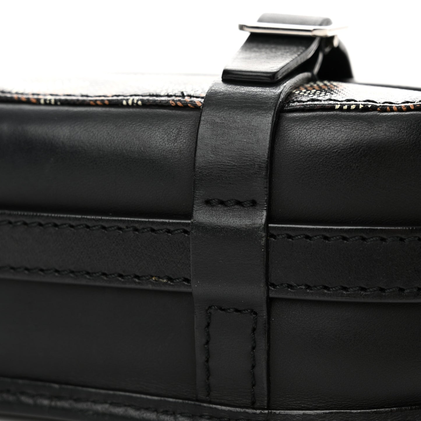 Goyardine Belvedere PM Messenger Bag Black