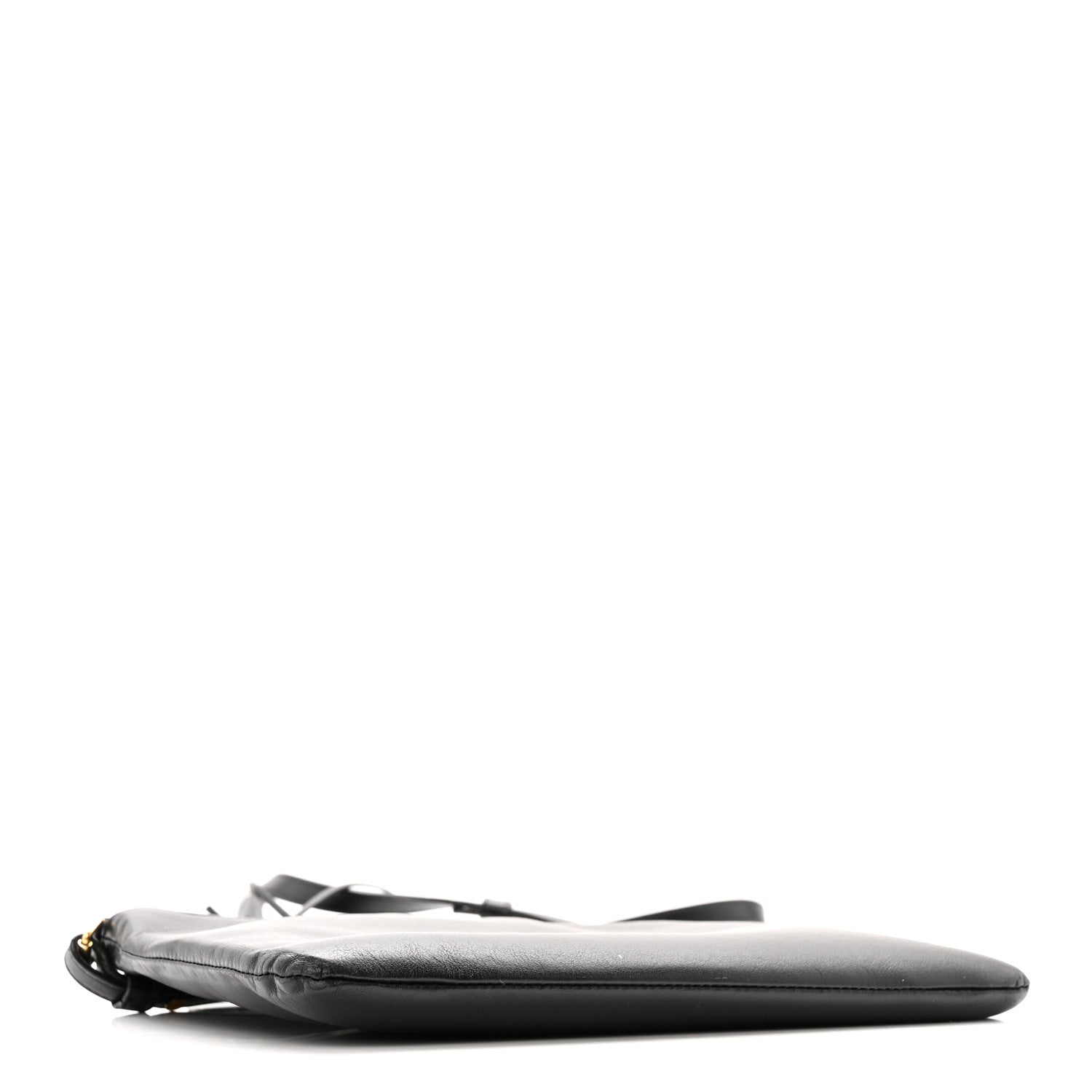 Saint Laurent Calfskin Teen Monogram Crossbody Bag Black 4 of 21