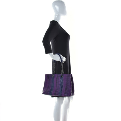 Bottega Veneta Nappa Intrecciato Medium Tote Purple 2 of 16