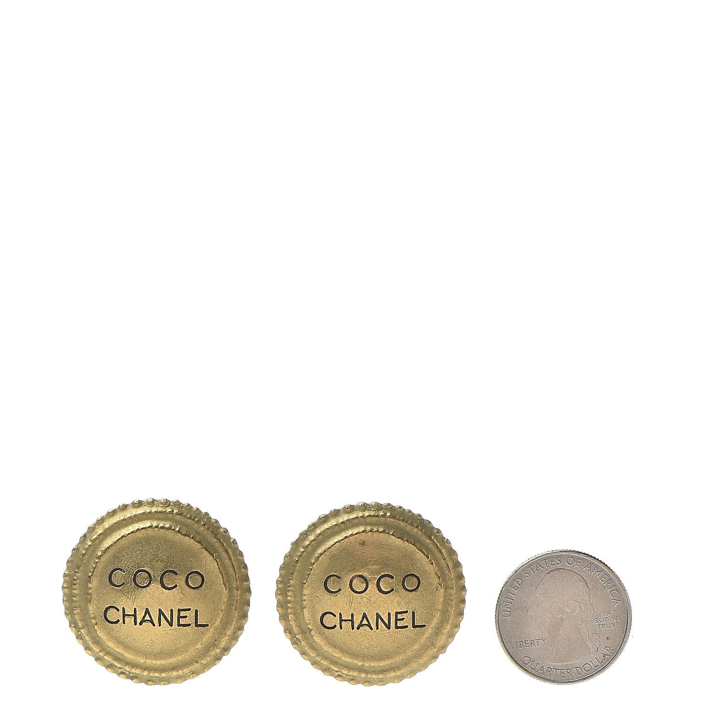 Coco Clip On Earrings Gold