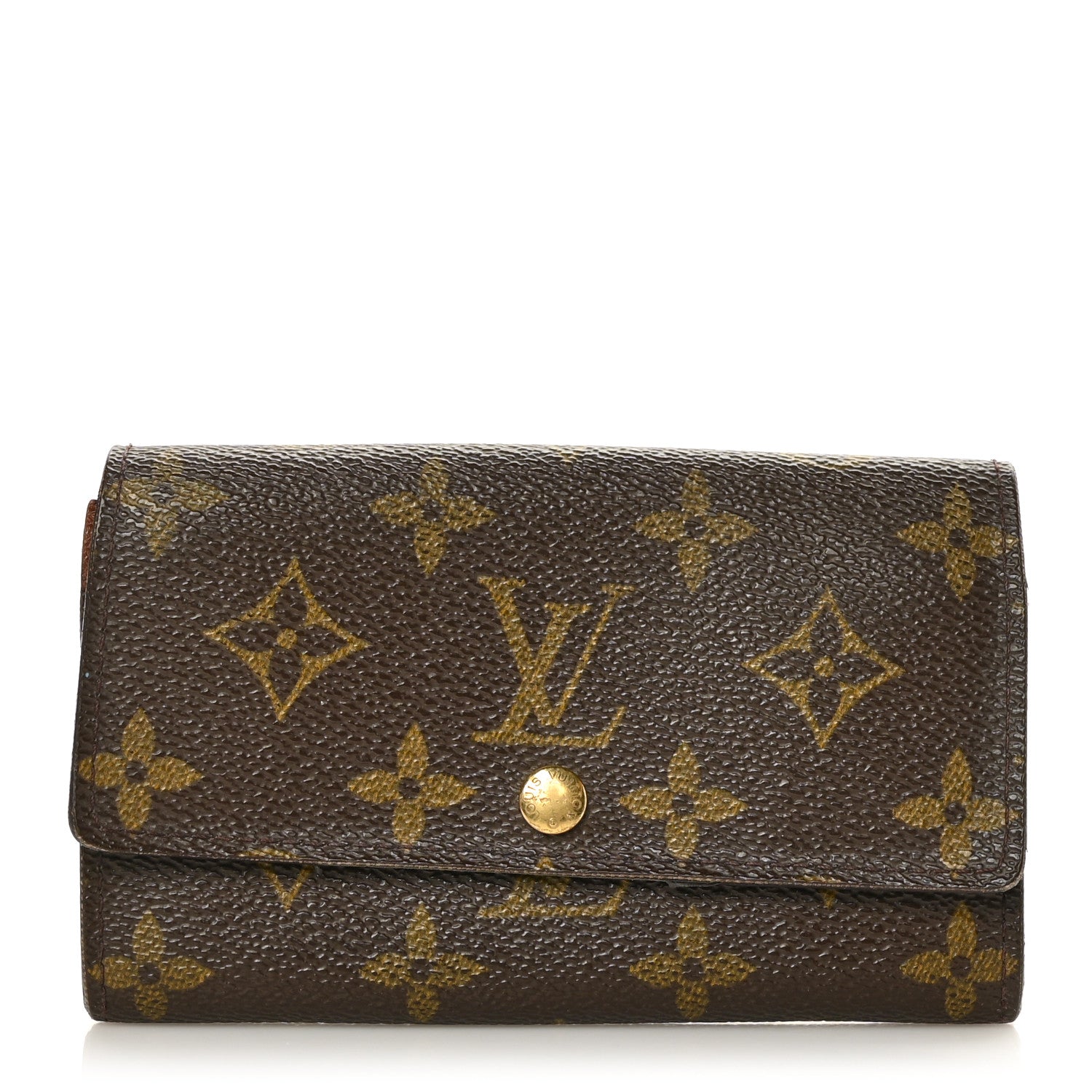 Louis Vuitton Monogram Porte-Monnaie Tresor Wallet 1 of 11
