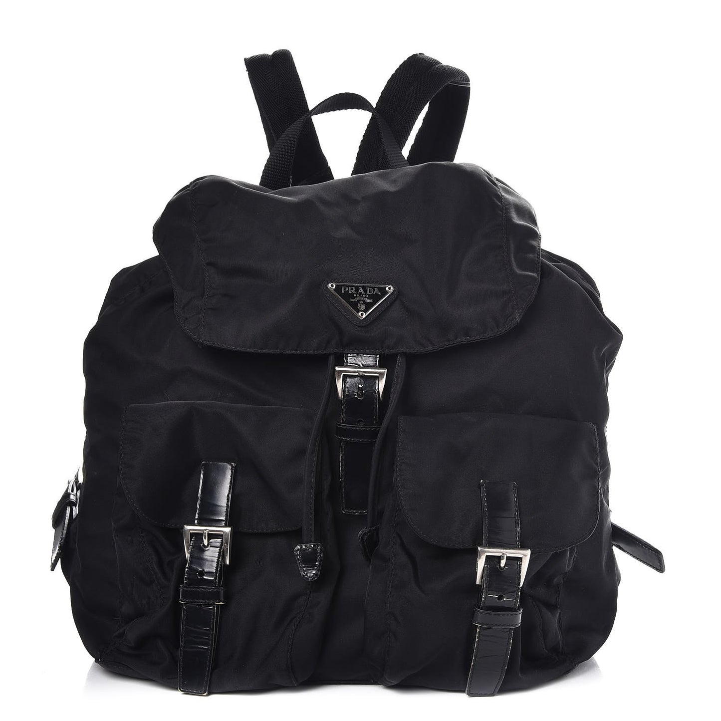 Nylon Vela Sport Backpack Black