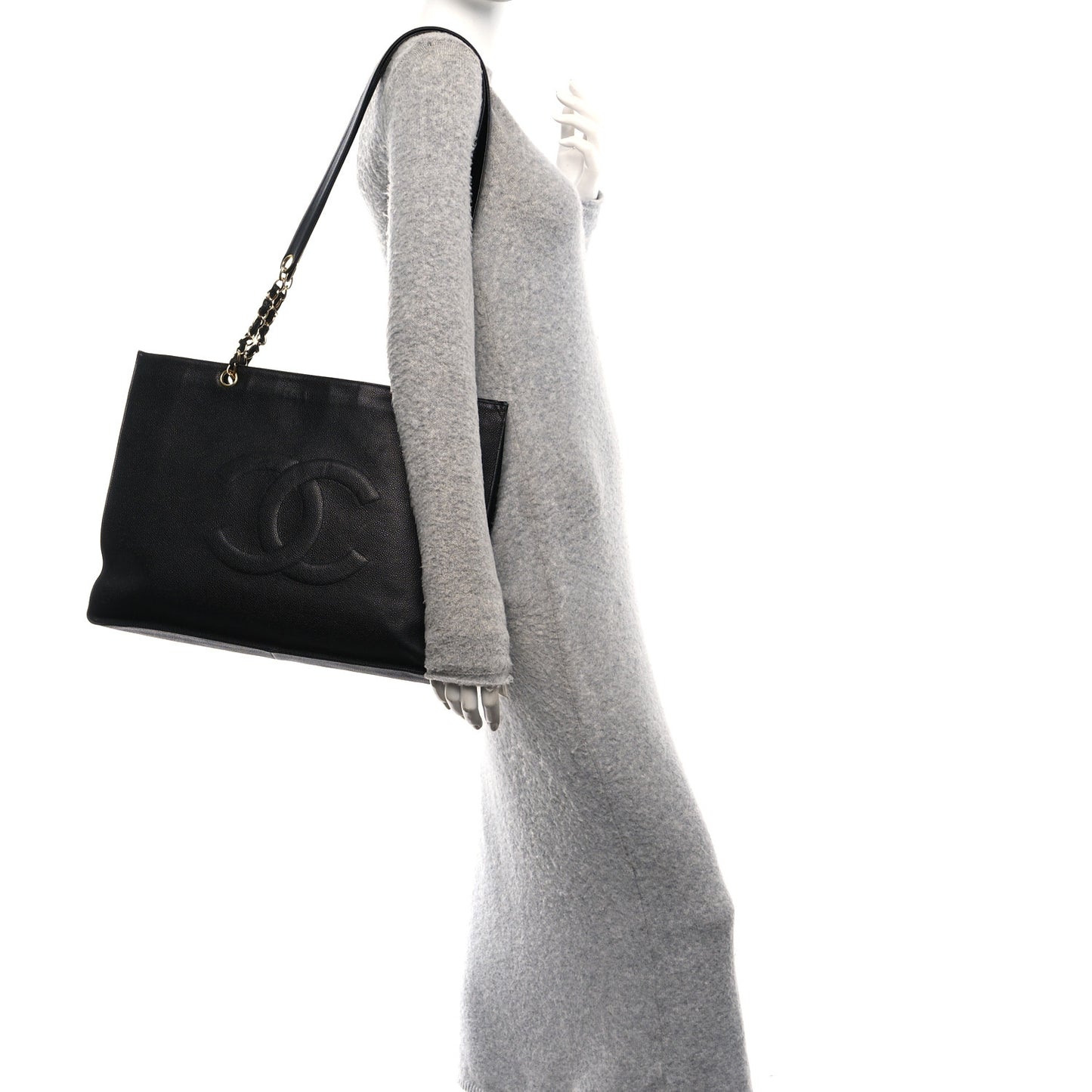 Caviar CC Tote Black