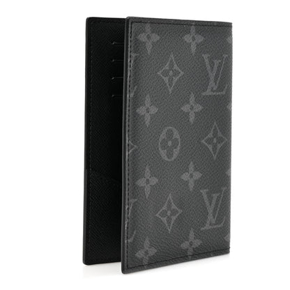 Louis Vuitton Monogram Eclipse Passport Cover 3 of 6