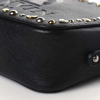 Lanvin Calfskin Studded Nomad Crossbody Black 7 of 7