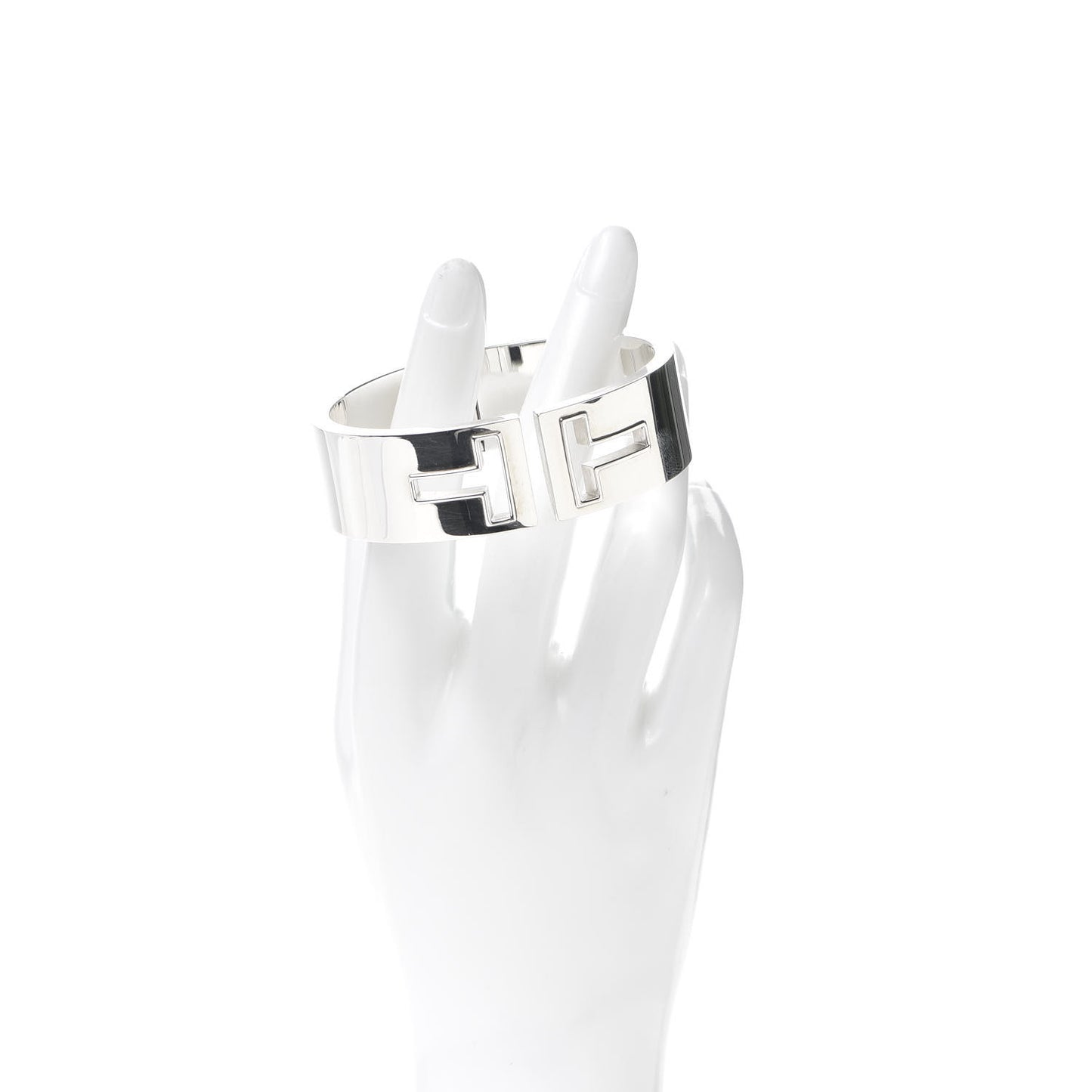Sterling Silver T Cutout Cuff Bracelet