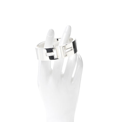 Tiffany Sterling Silver T Cutout Cuff Bracelet 2 of 5