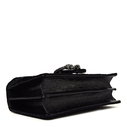 Gucci Velvet GG Monogram Small Dionysus Shoulder Bag Blue Black 7 of 8