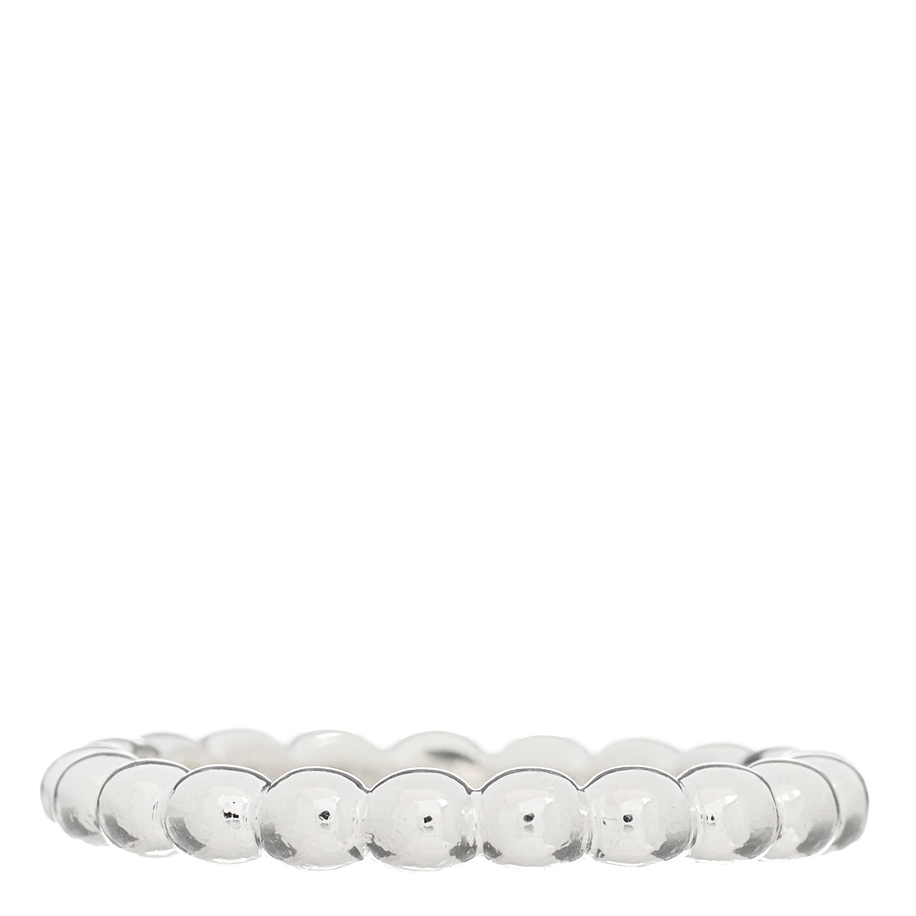 Sterling Silver HardWear Bead Ring 53 6.25