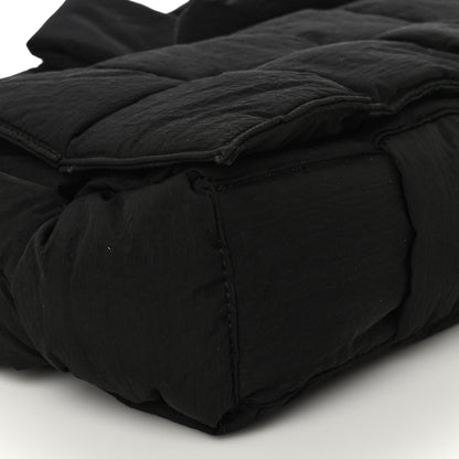 Bottega Veneta Nylon Intrecciato Padded Tech Cassette Bag Black 10 of 12