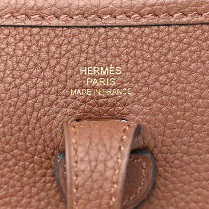 Hermes Taurillon Maurice Evelyne TPM Cacao 6 of 11