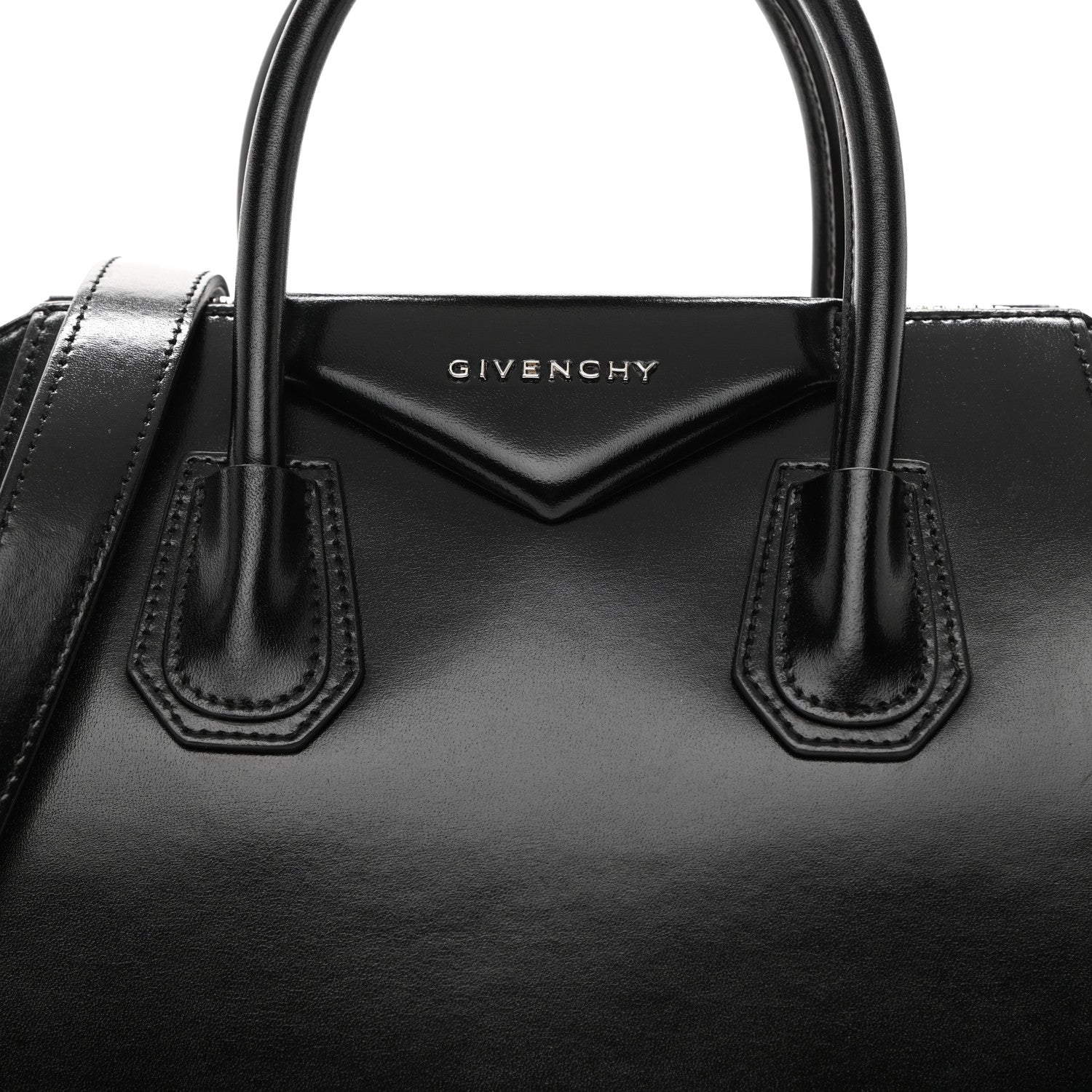 Givenchy Shiny Lord Calfskin Small Antigona Black 8 of 13