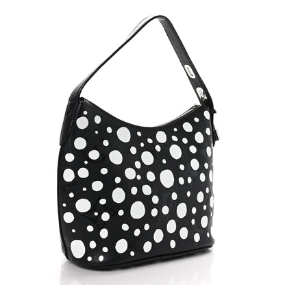 Louis Vuitton LOUIS VUITTON LV X YK Empreinte Marshmallow Hobo PM Black White 3 of 9