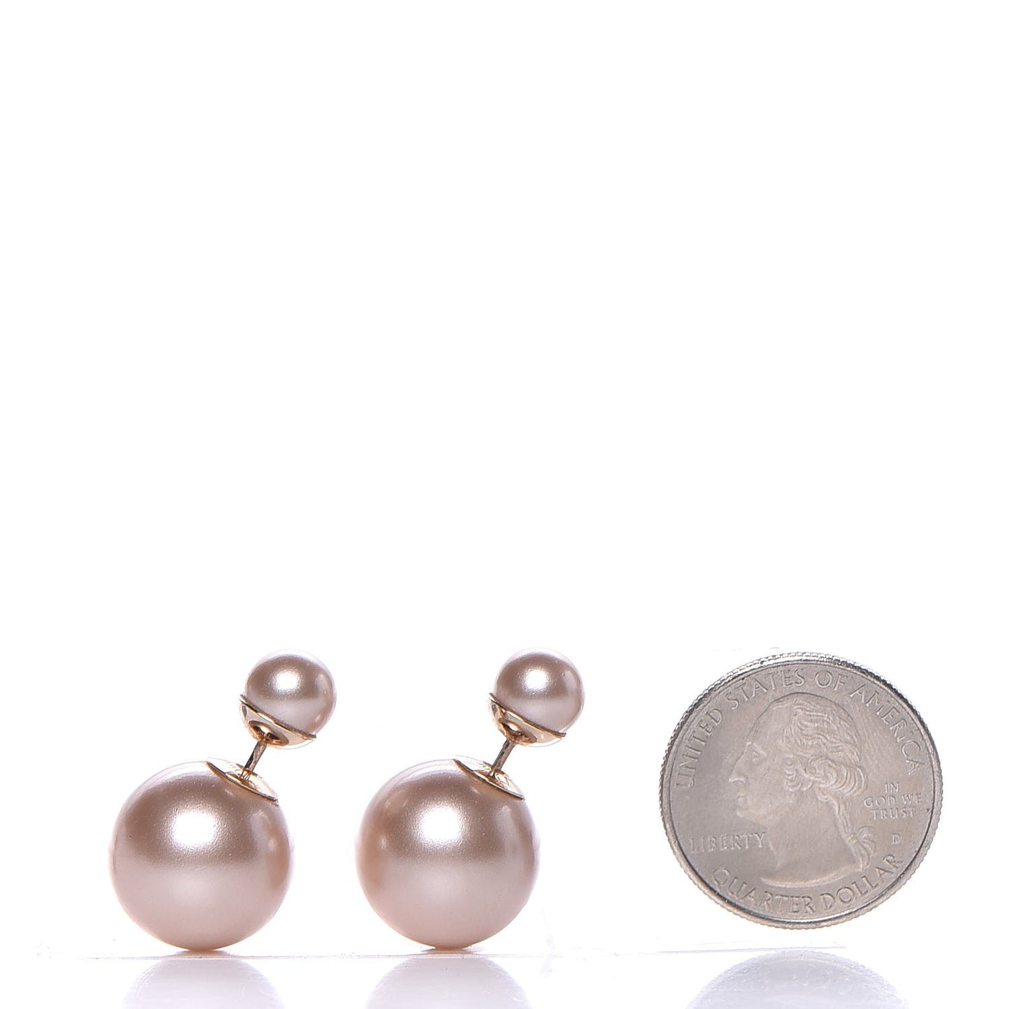 Pearl Mise En Dior Tribal Earrings Pink