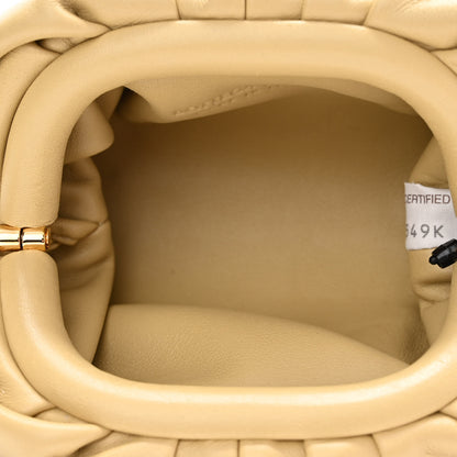 Bottega Veneta Butter Calfskin Coin Purse Tapioca 5 of 9