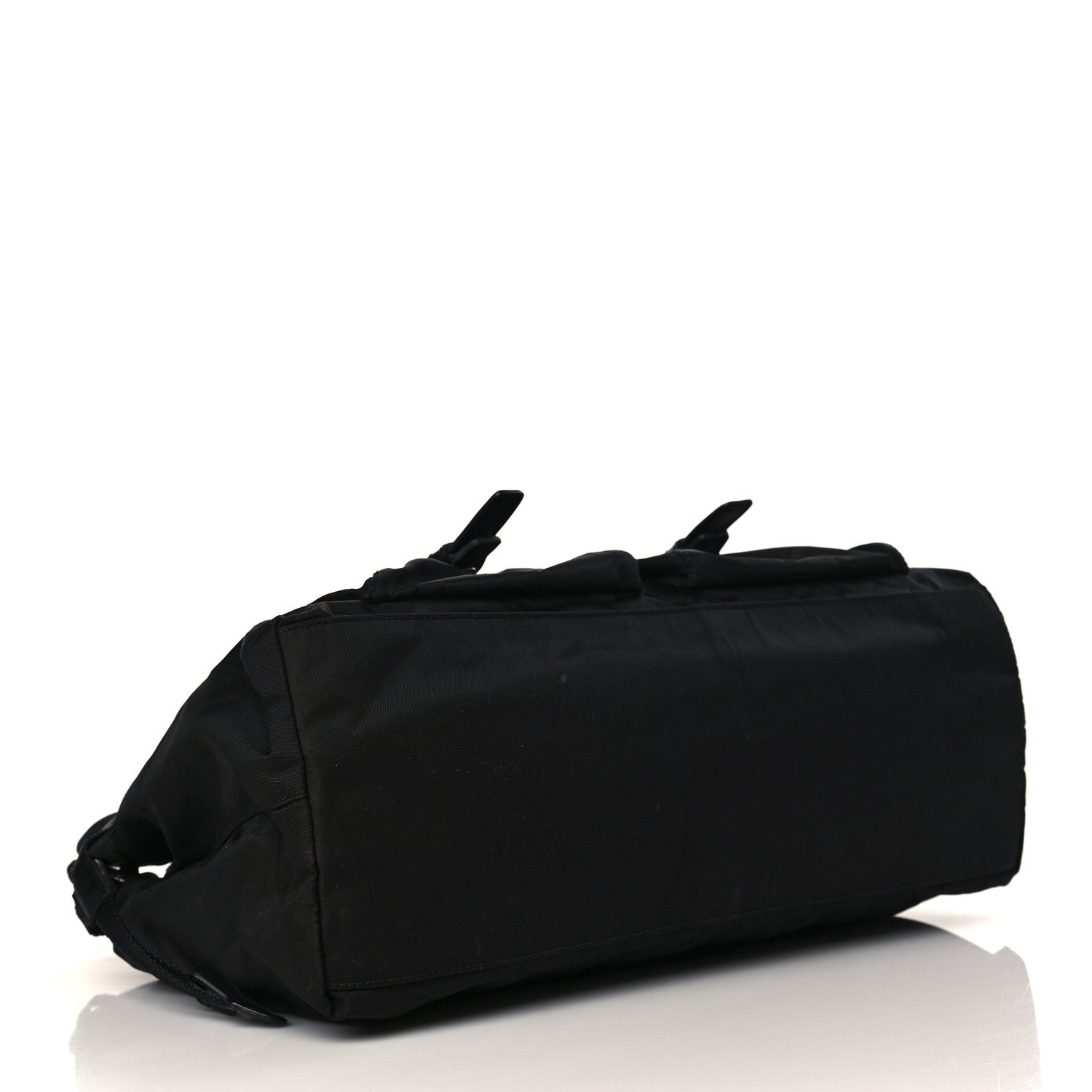 Prada Nylon Vela Drawstring Shopping Tote Black 3 of 7
