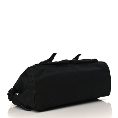 Prada Nylon Vela Drawstring Shopping Tote Black 3 of 7