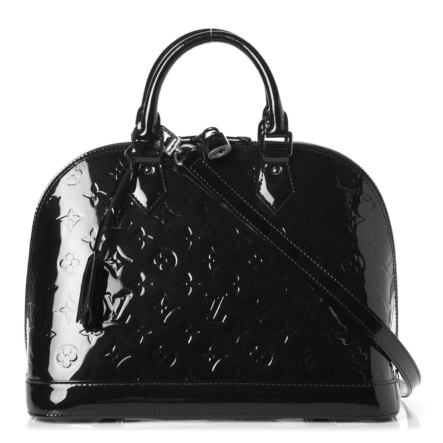 Louis Vuitton Vernis Alma PM Noir Magnetique 1 of 7