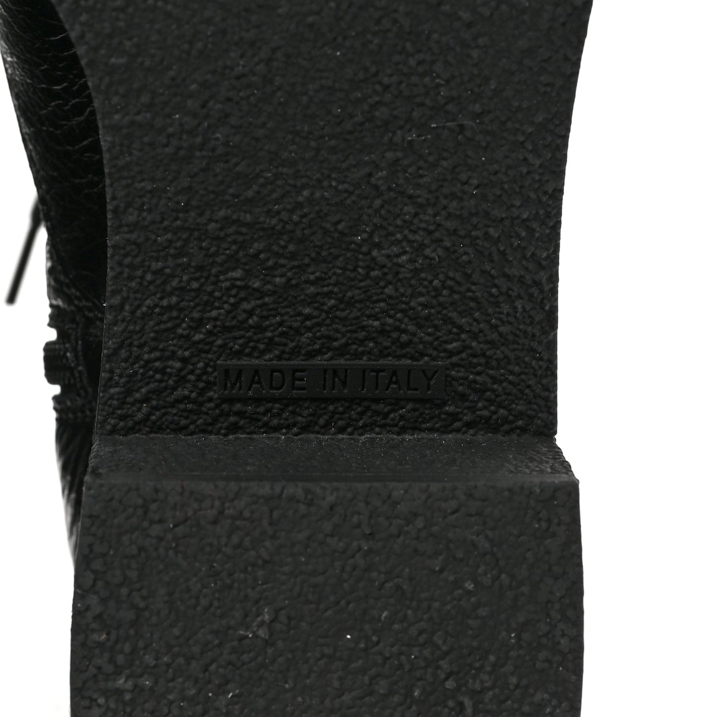 Shiny Crumpled Lambskin Lace Up Combat Boots 38 Black