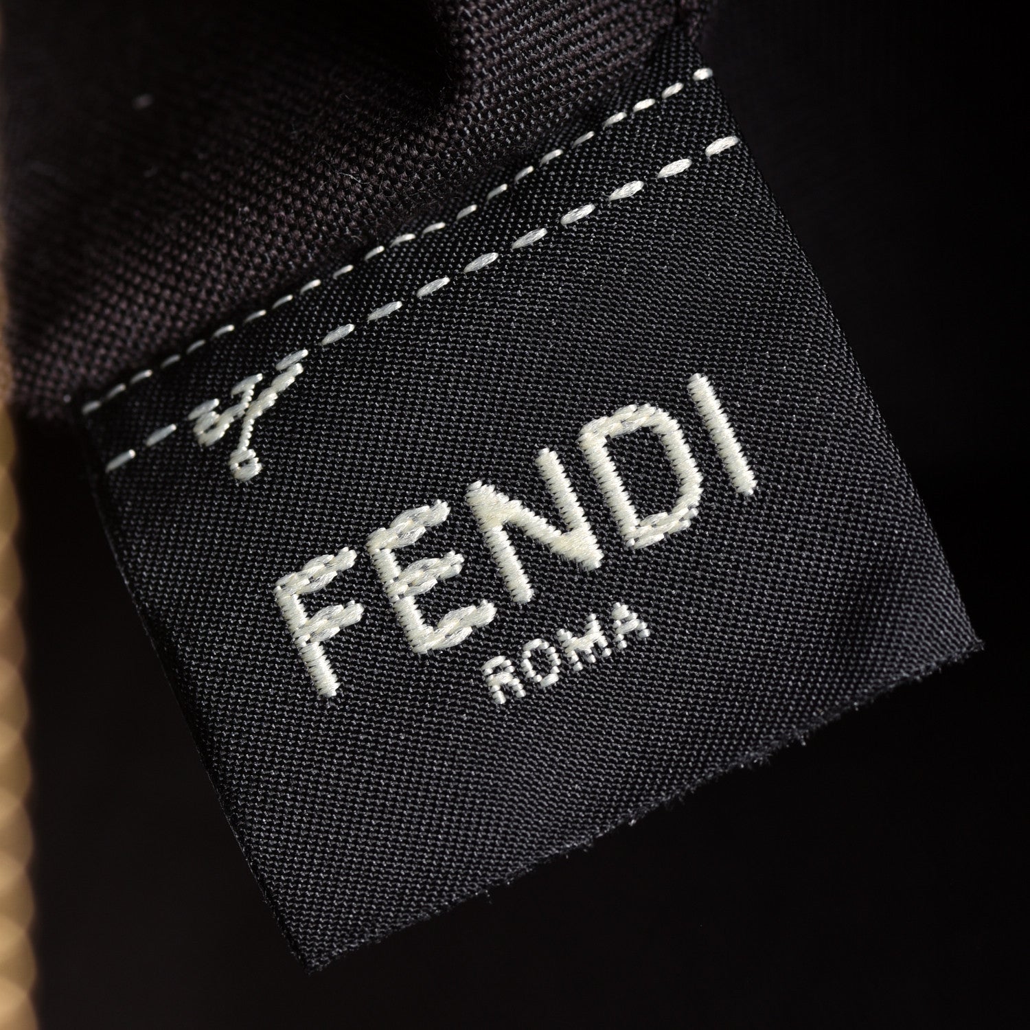 Fendi Vitello Grace Matte Mini Fendi Cam Miele Scuro 8 of 11