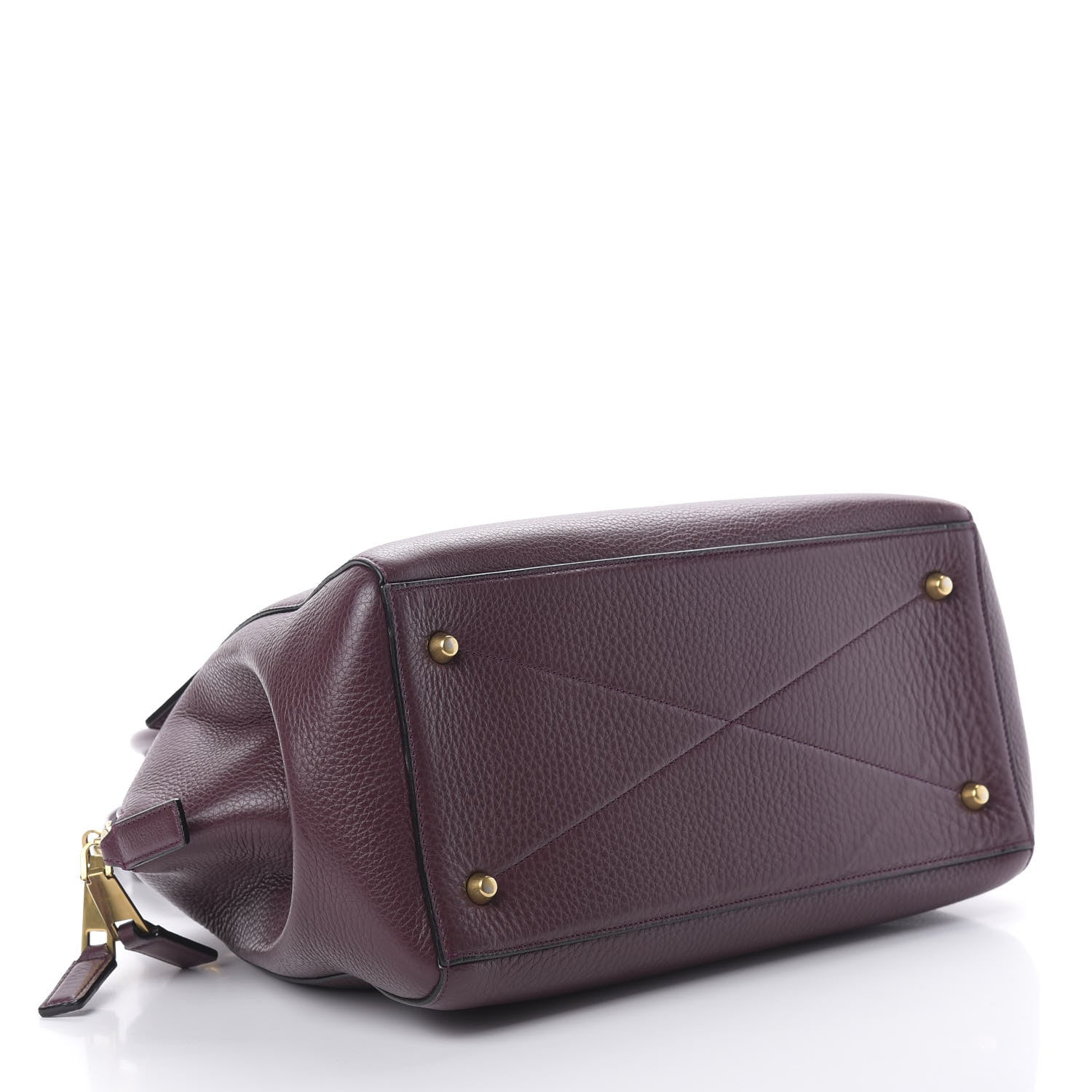 Marc Jacobs Textured Calfskin Medium Incognito Satchel Burgundy 4 of 12