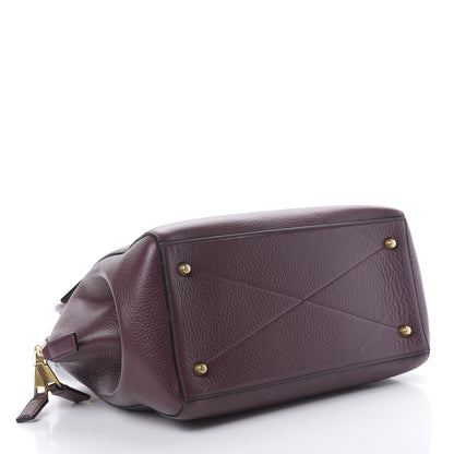 Marc Jacobs Textured Calfskin Medium Incognito Satchel Burgundy 4 of 12