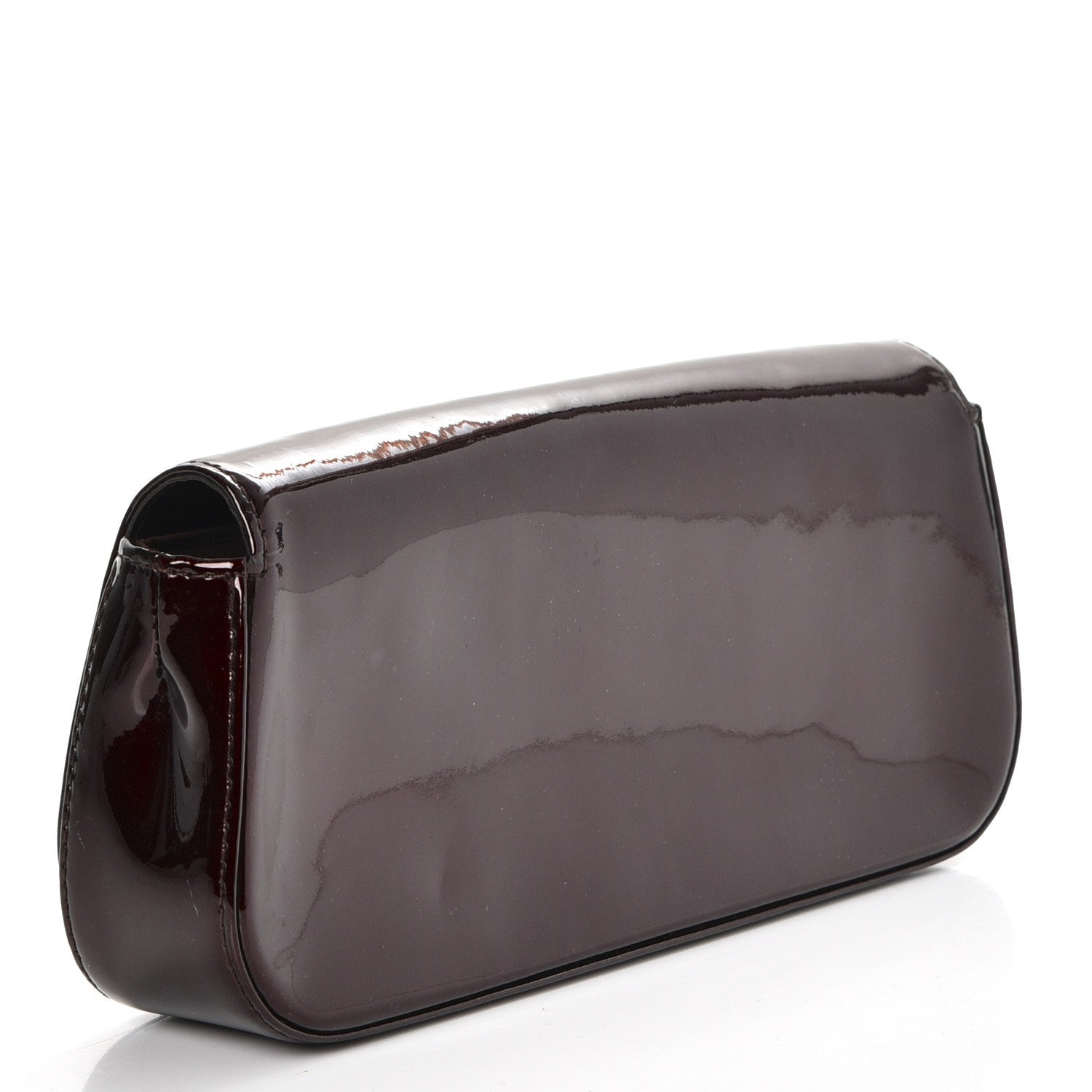 Louis Vuitton Patent Sobe Clutch Amarante 3 of 8