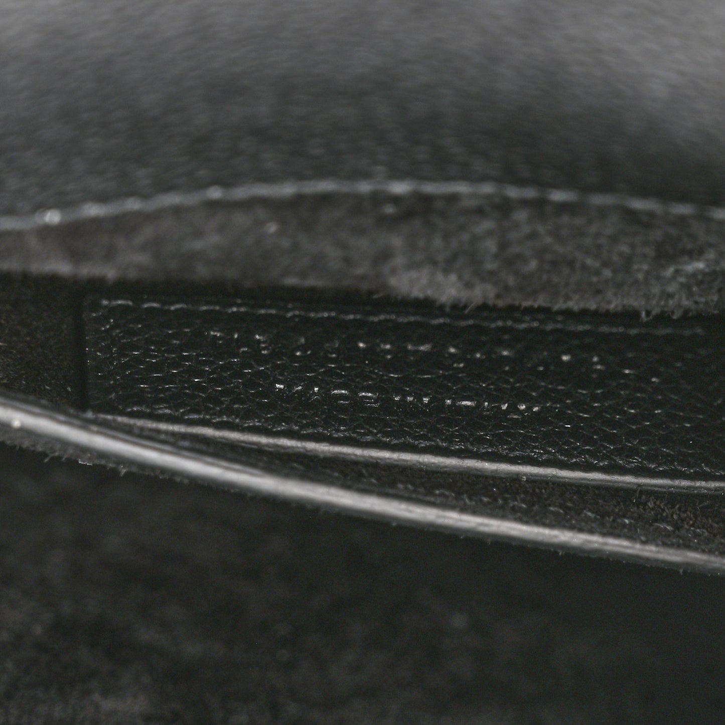 Grained Calfskin Small Monogram Sunset Black