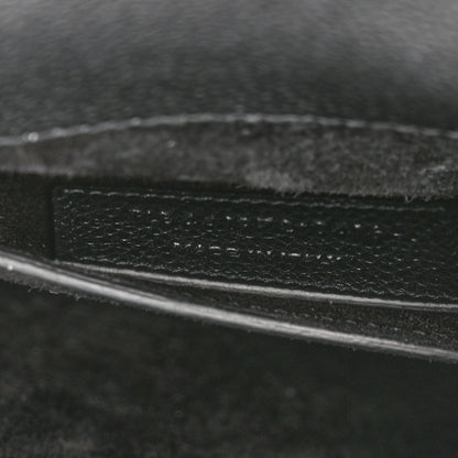 Saint Laurent Grained Calfskin Small Monogram Sunset Black 7 of 16