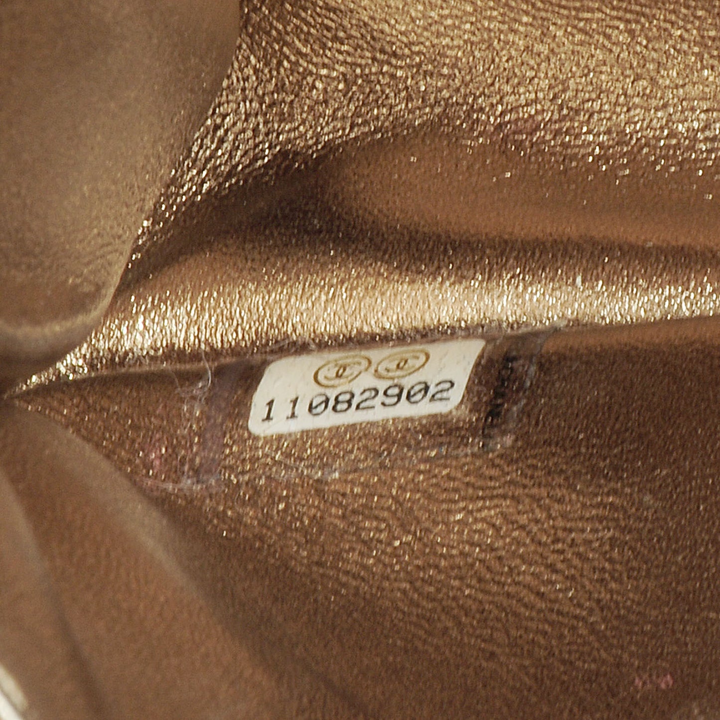 Aged Calfskin 2.55 Reissue 225 Flap Metallic Gold