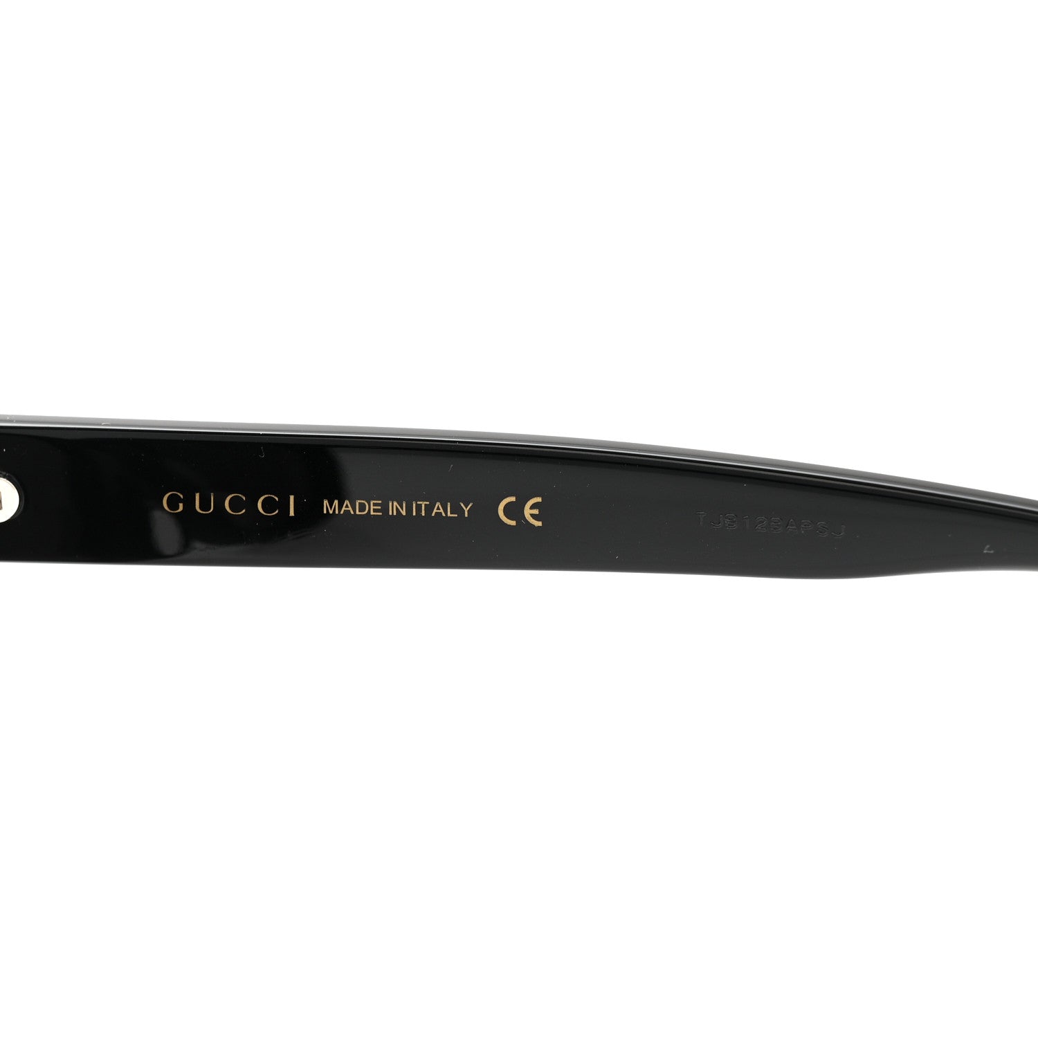 Gucci Acetate Square Frame Sunglasses GG0029SA Black 5 of 7
