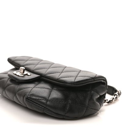 Chanel Calfskin Quilted CC Uniform Flap Belt Bag Black 9 of 9