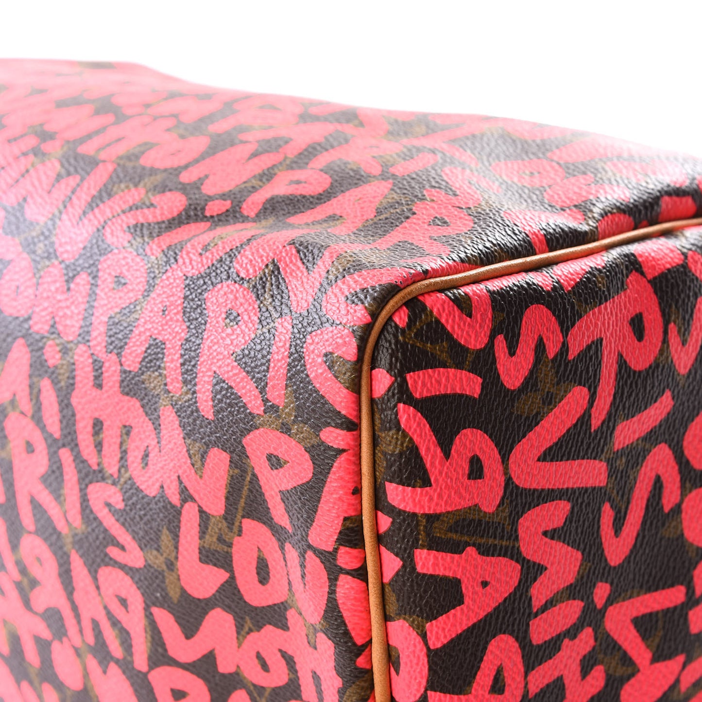 Monogram Graffiti Speedy 30 Fuchsia