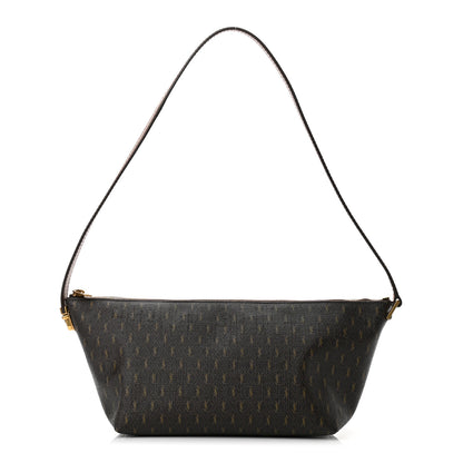 Saint Laurent Canvas Smooth Calfskin Le Monogramme Crossbody Bag Chestnut 1 of 9