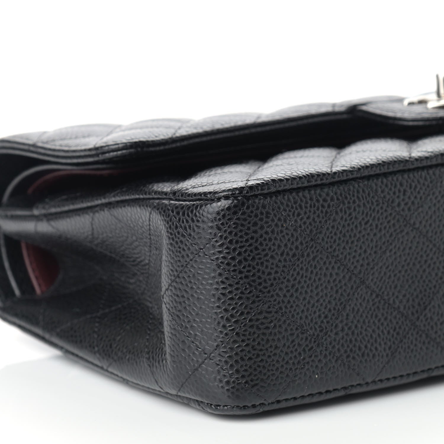 Chanel Caviar Quilted Medium Double Flap Black 7 of 9