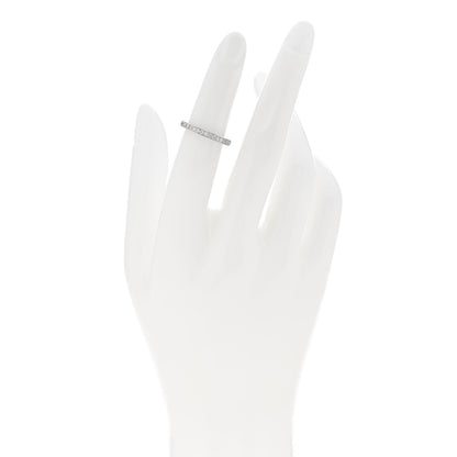 Tiffany Platinum Diamond 2mm Together Milgrain Band Ring 47 4.25 2 of 5