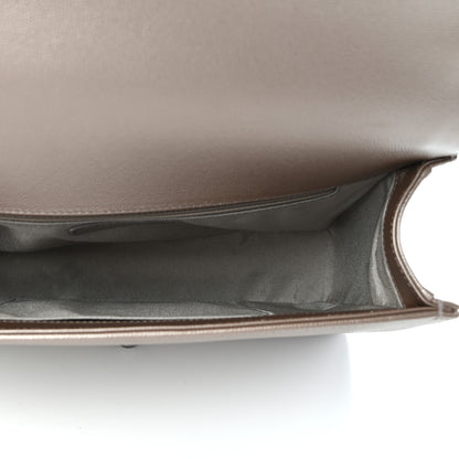 Chanel Metallic Caviar Quilted New Medium Boy Flap Copper 5 of 11