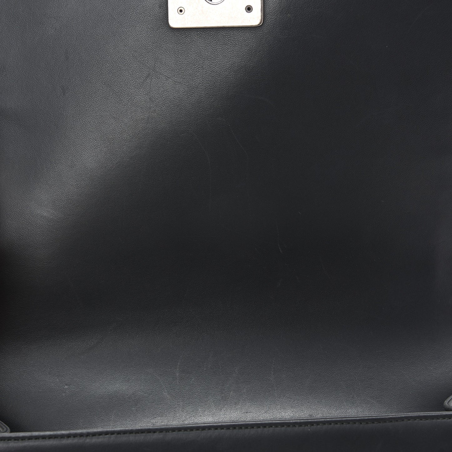 Lambskin Quilted New Medium Boy Flap Grey