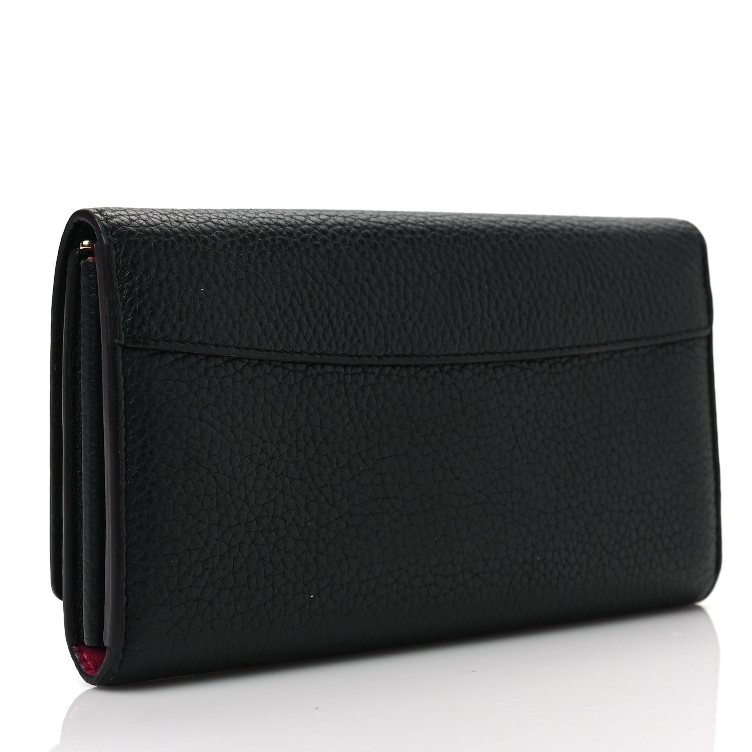 Louis Vuitton Taurillon Capucines Wallet Black 3 of 7