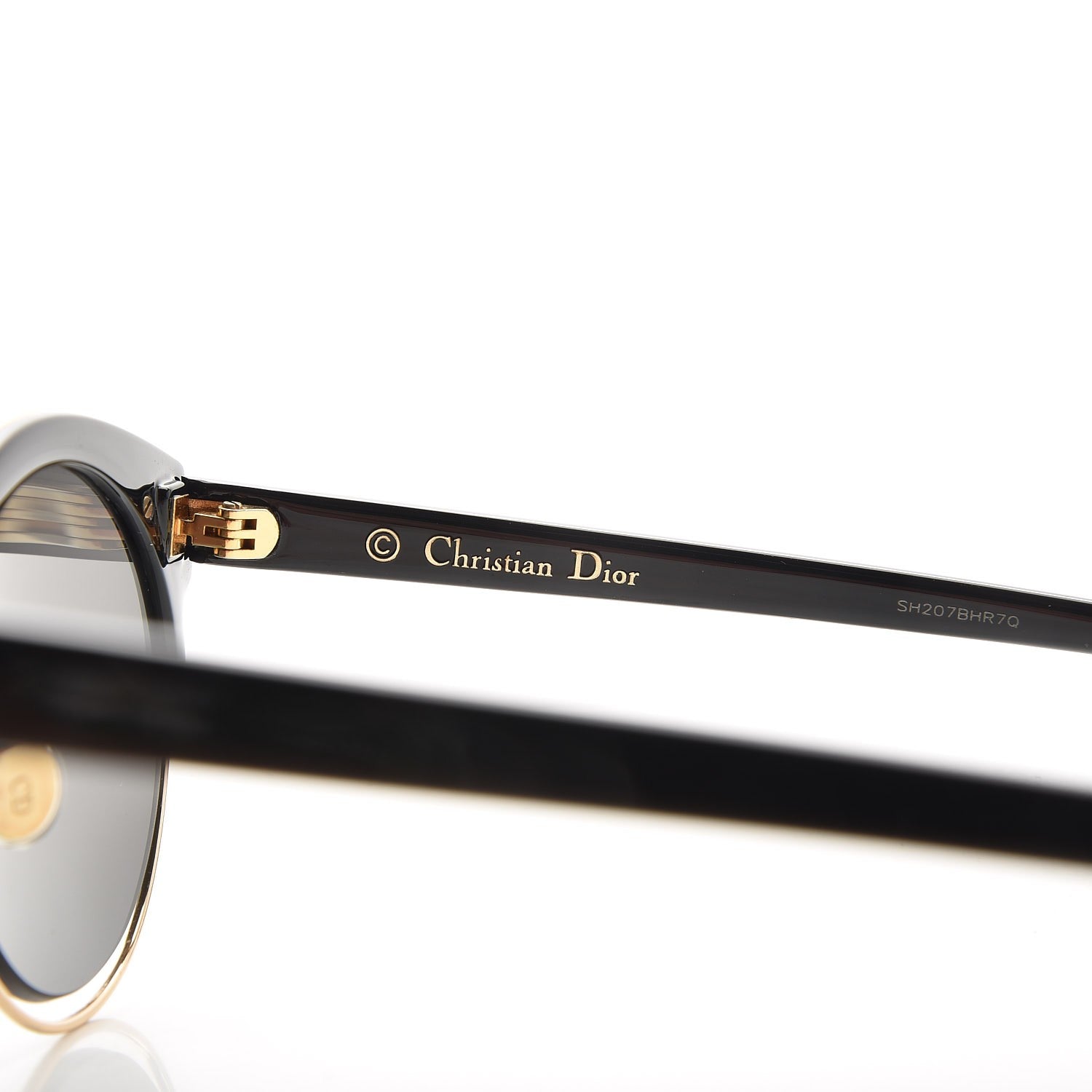 Christian Dior Sideral 1 Sunglasses Black Gold 6 of 9