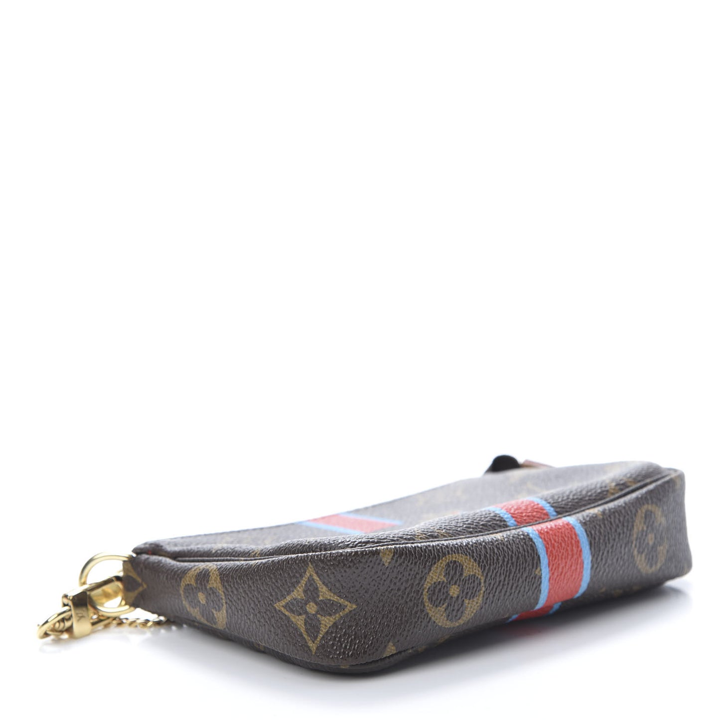 Monogram My LV Heritage Mini Pochette Accessories Blue Claire Rouge